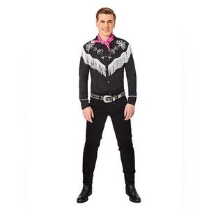 Barbie Black and White Ken Cowboy Costume Set